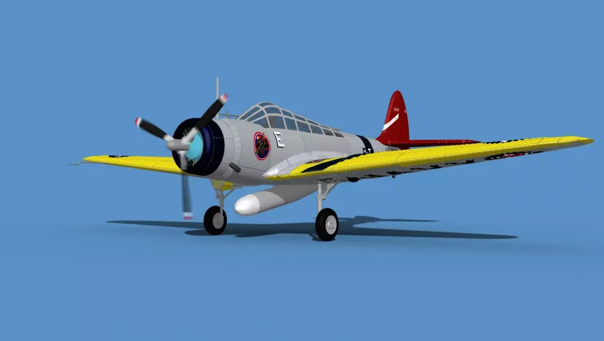 Douglas TBD-1 Devestator V03 3D model