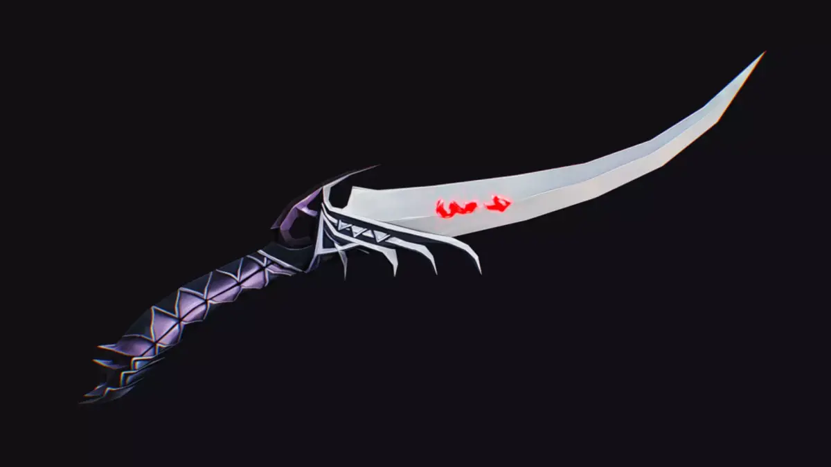 Dagger Dark Short Blade Sharpener Military Wedge Grinding Low-poly 3D model purchase