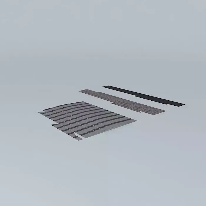 Asphalt Pieces Free 3D model