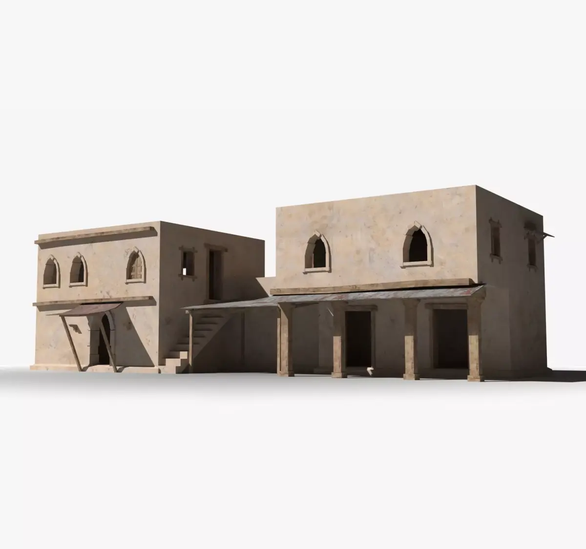 Arab x5 Low-poly 3D model purchase