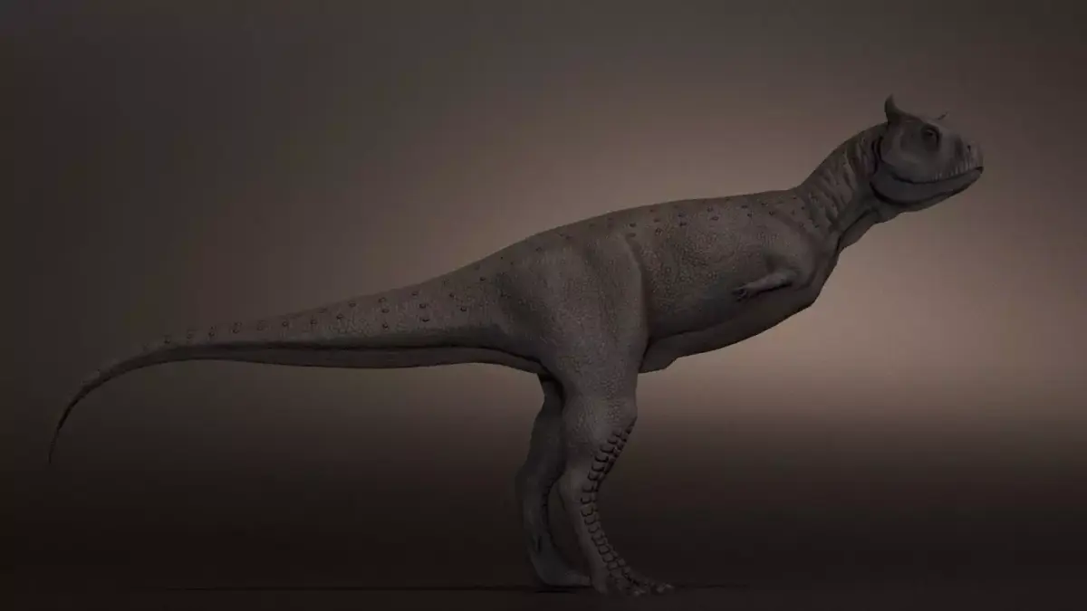 Carnotaurus dinosaur Low-poly 3D model purchase