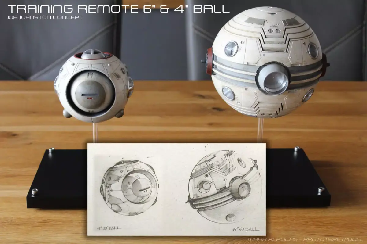 Joe Johnston Concept Jedi Training Remotes  3D print model