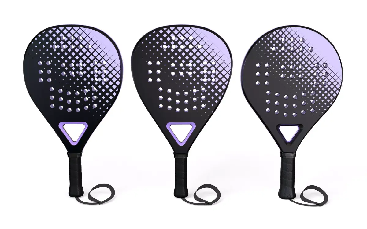 Padel Tennis Rackets  3D model