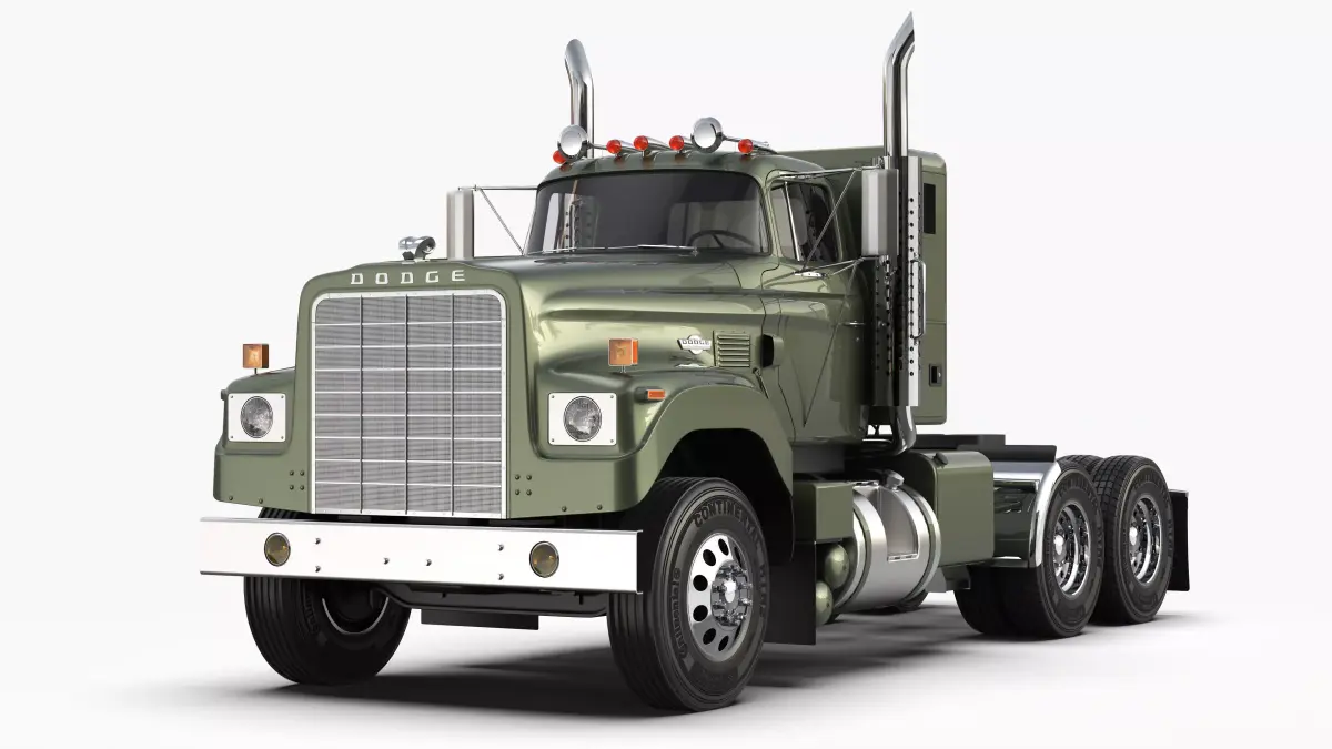 Dodge CNT 950 Big Horn 1973 - 1975 3D model