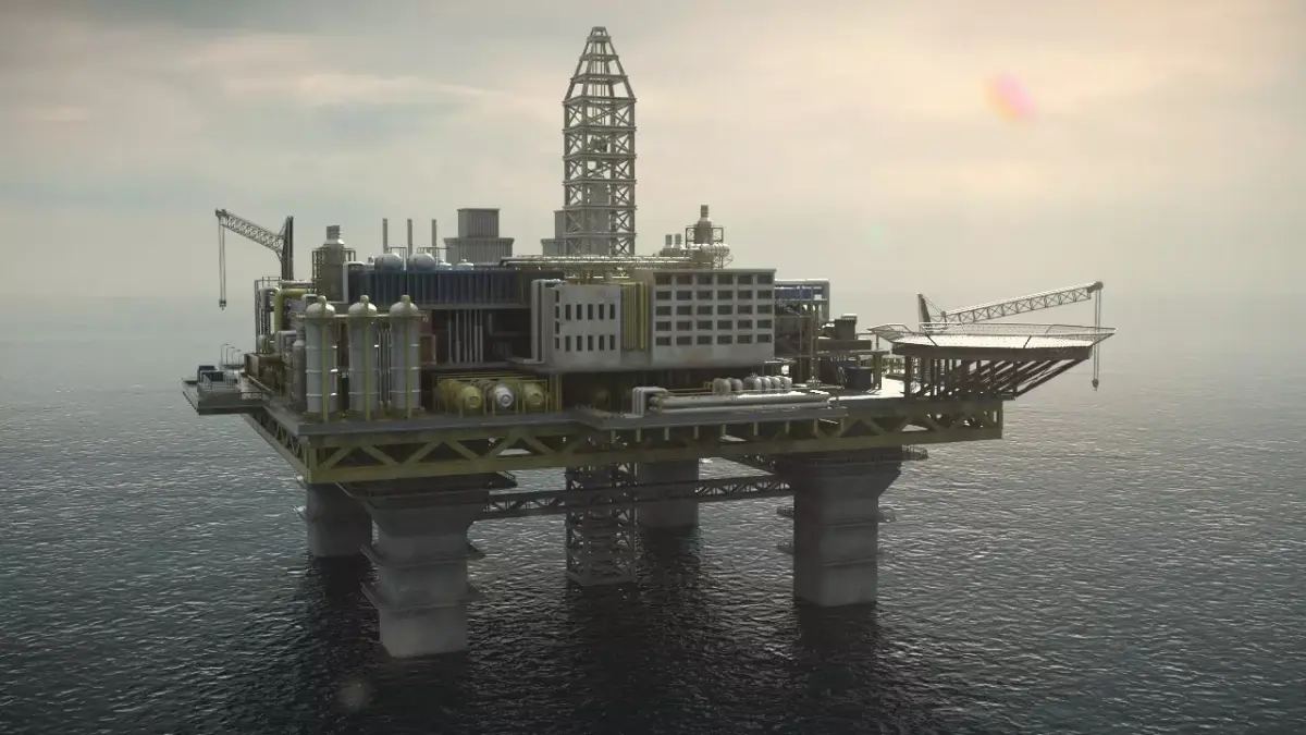 Oil Platform  3D model