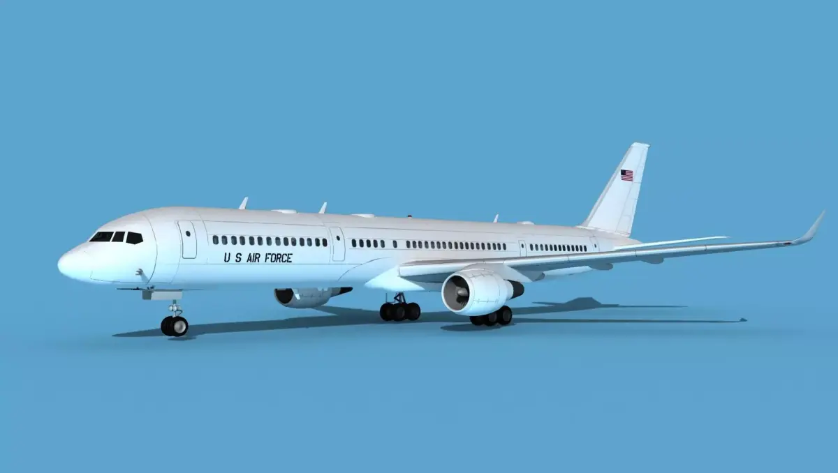 Boeing C-32B US Air Force V02 3D model