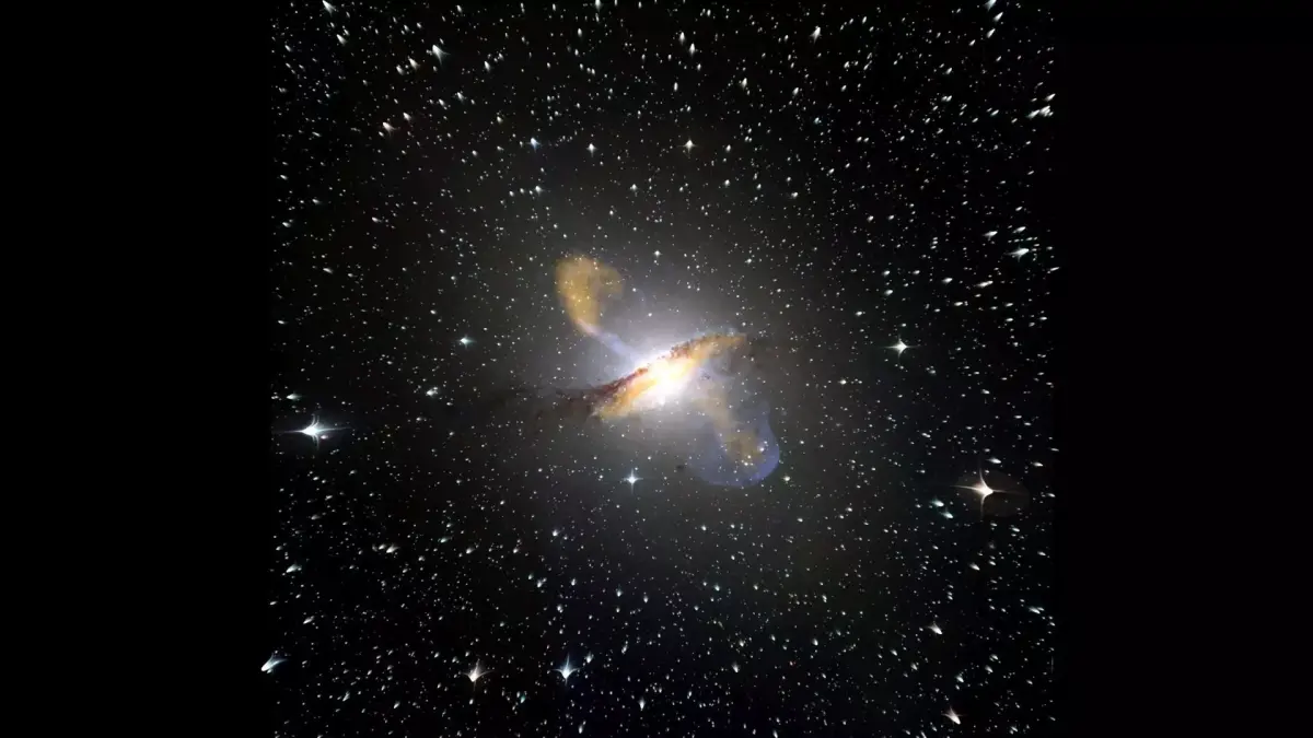 Centaurus Cluster 3D model