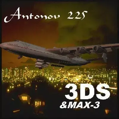 Antonov 225 3D model