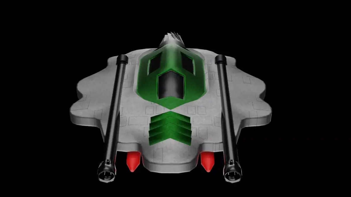 Arborec Fighter 3D model