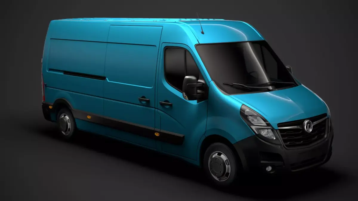 Vauxhall Movano L3H2 Van 2020 3D model