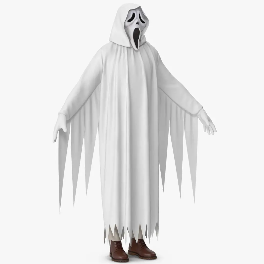 Halloween Costume Ghostface 2 3D model