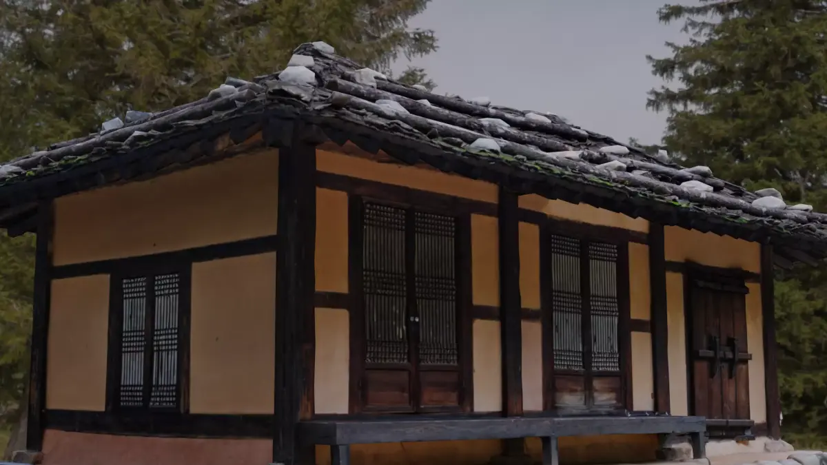 Korean Traditional Tiled House 3D model purchase