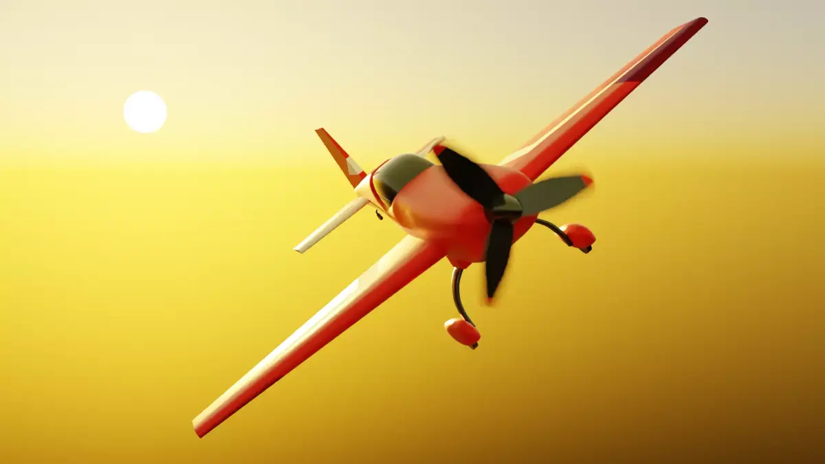 Small Plane 3D model purchase