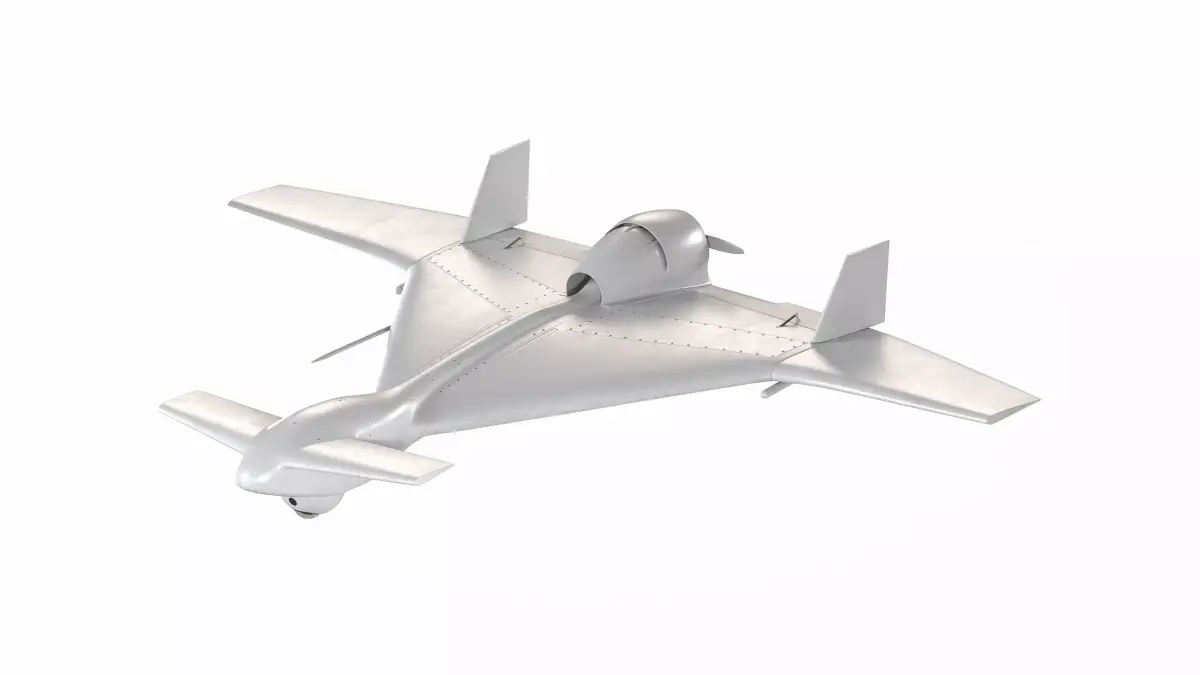 IAI Harop UAV Low-poly 3D model