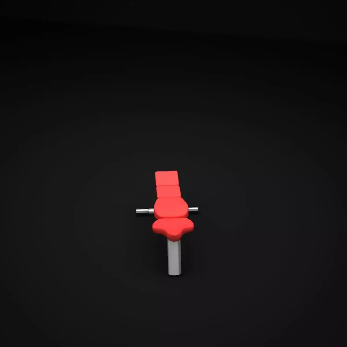 Bench Flat 3D model