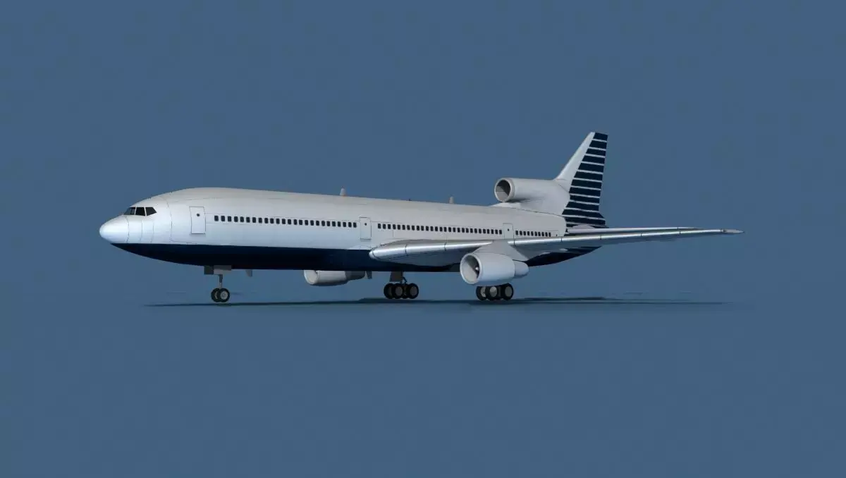 Lockheed L-1011-50 Corporate 2 3D model