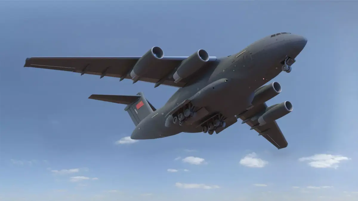 Xian Y-20 Transport Aircraft   3D model