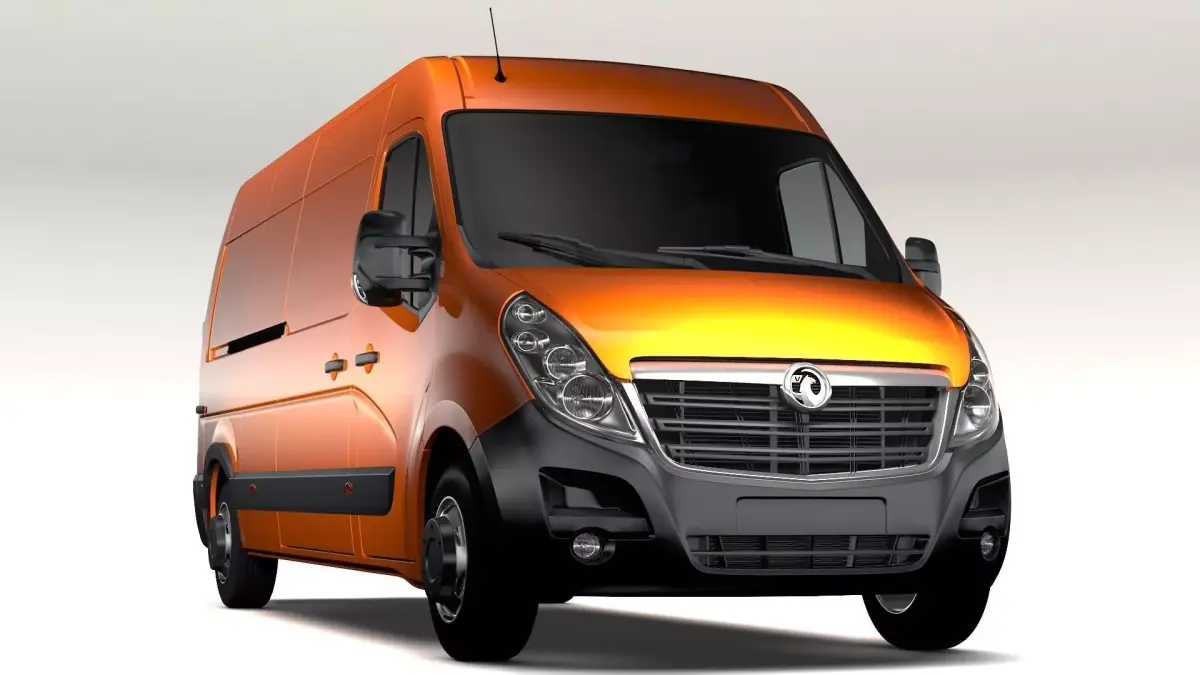 Vauxhall Movano L3H2 Van 2016 3D model