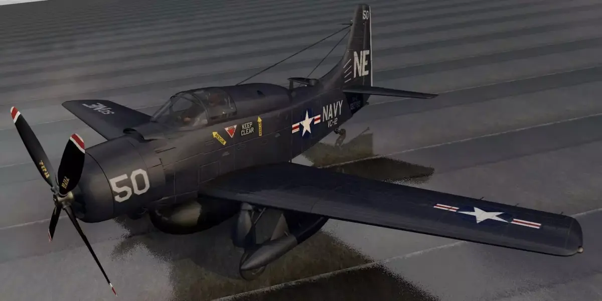 Douglas EA-1E or AD-5W Skyraider 3D model