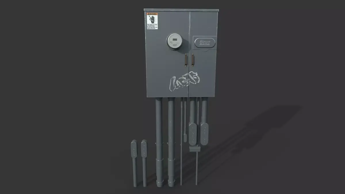 Electrical Box 3D model