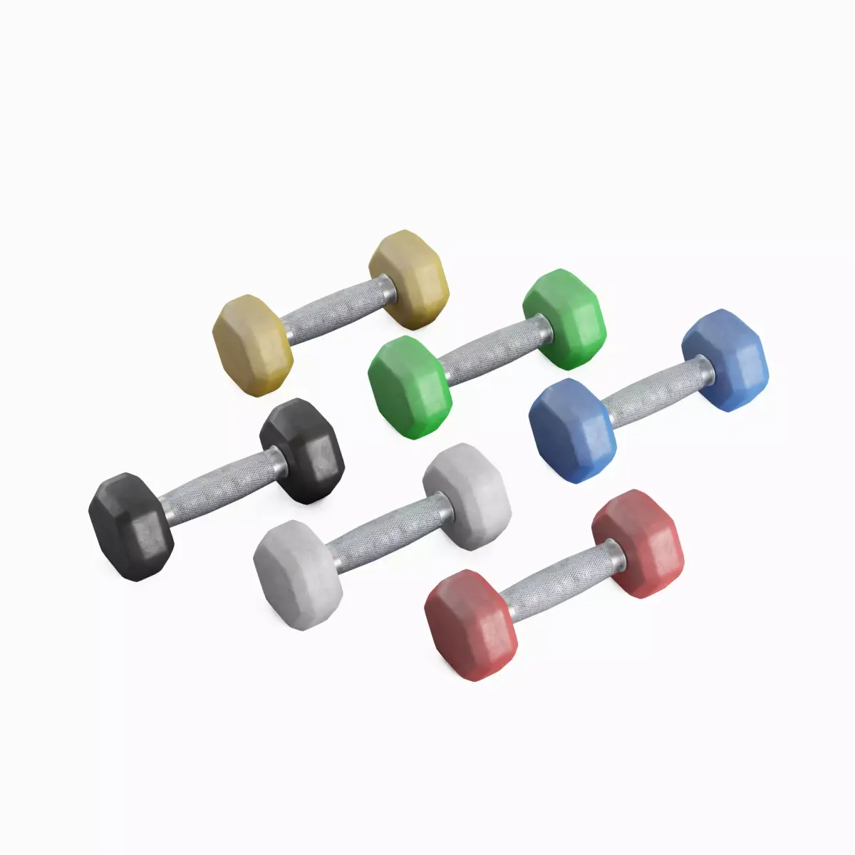 Rubber Dumbbell Pack purchase