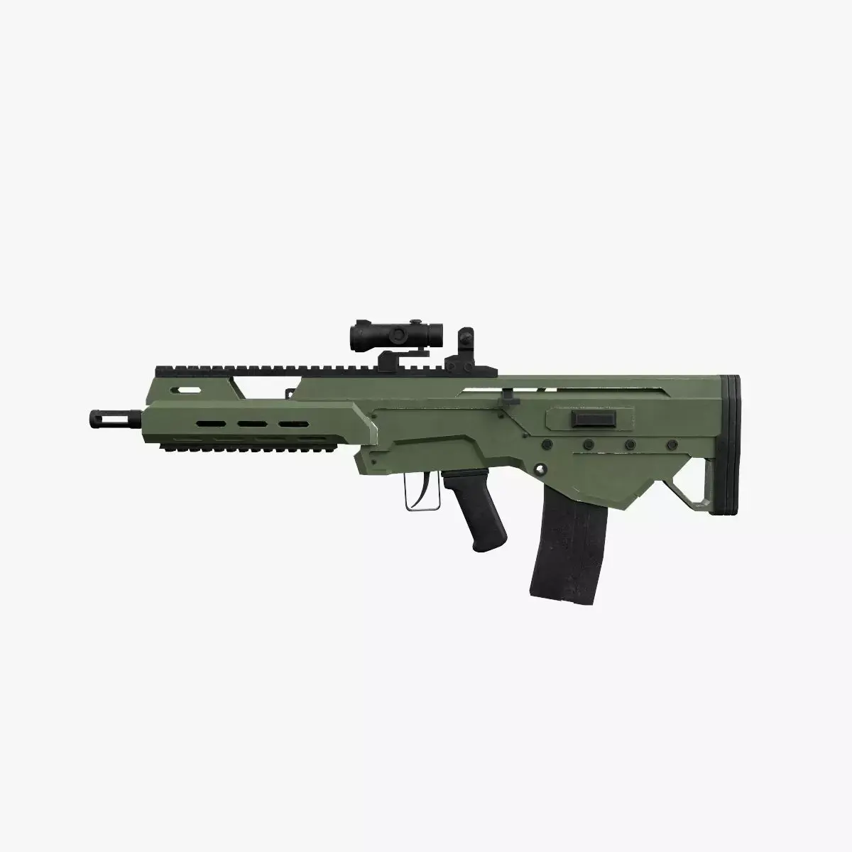  Assault rifle 3D model buy