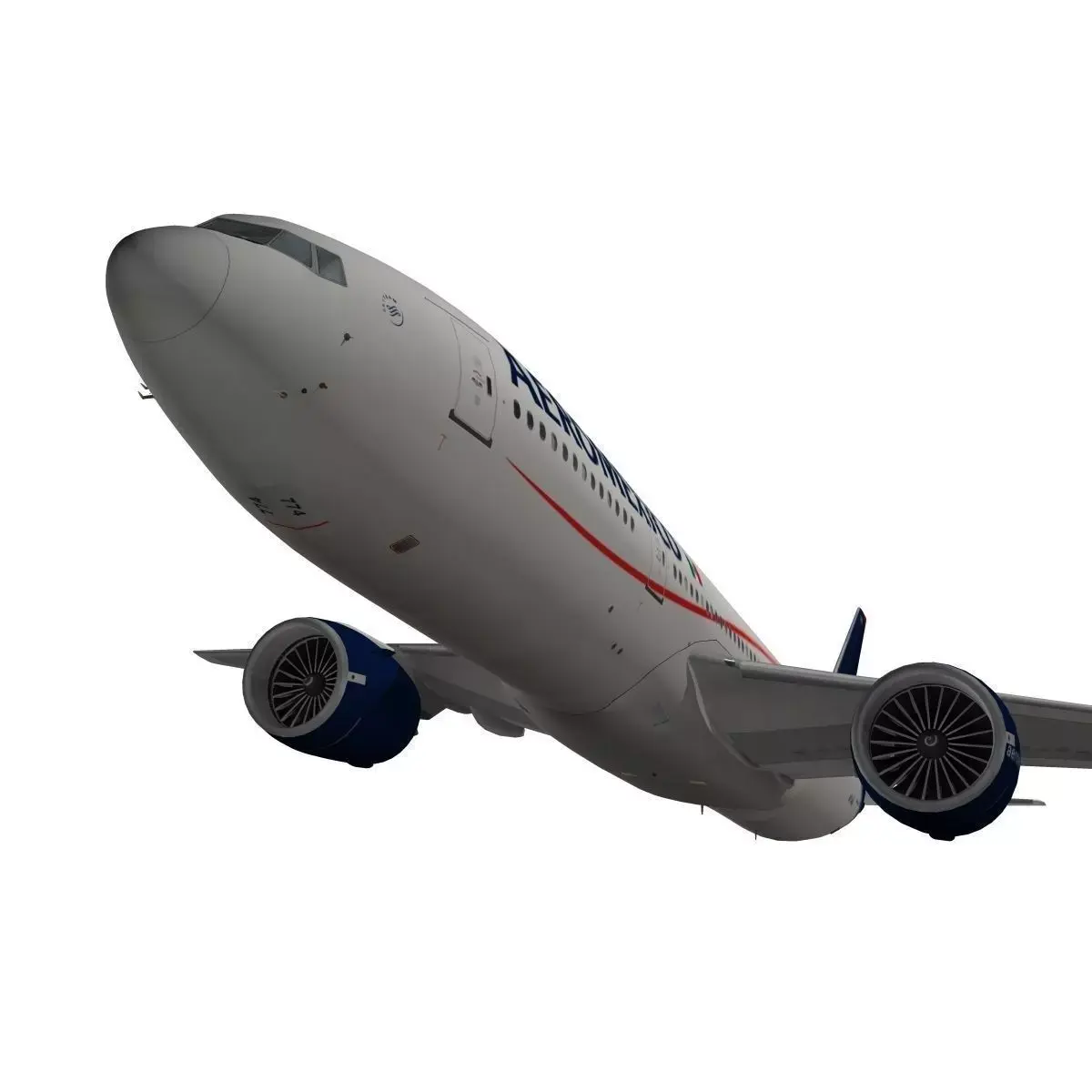 Boeing 777-200ER Aeromexico 3D model