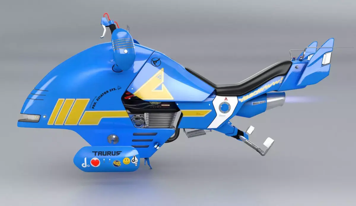 Space Jet TAURUS  3D model