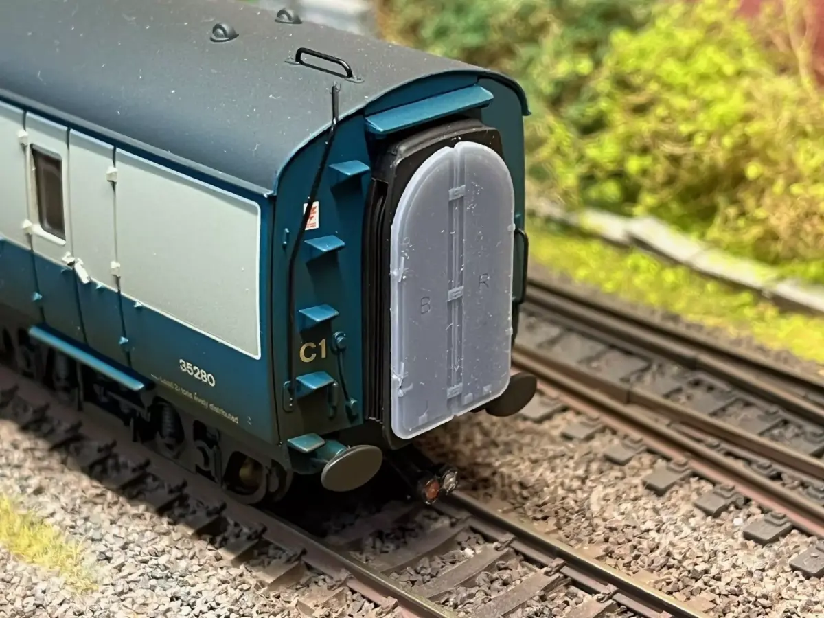 OO MK1 Coach End Door Blanks BR 3D print model
