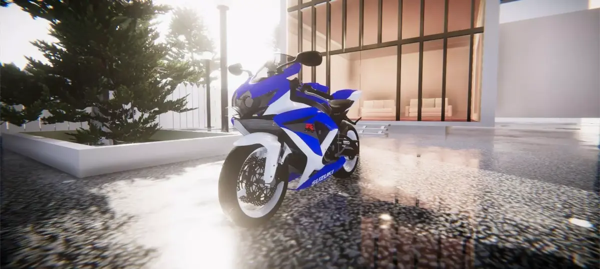 Suzuki Srad 750  Free 3D model