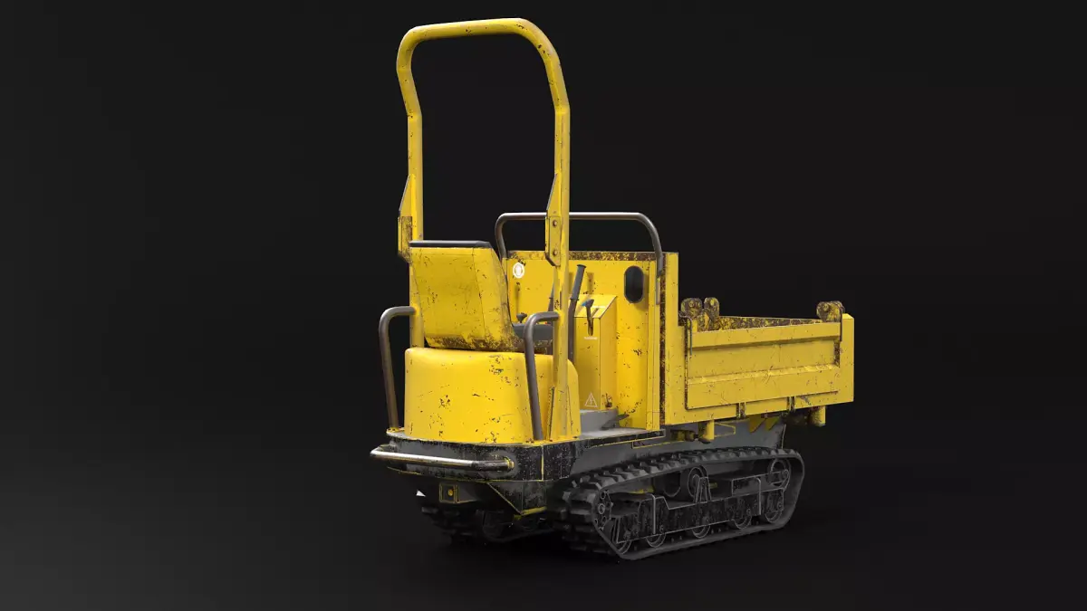 Yanmar C-12R Used 3D model