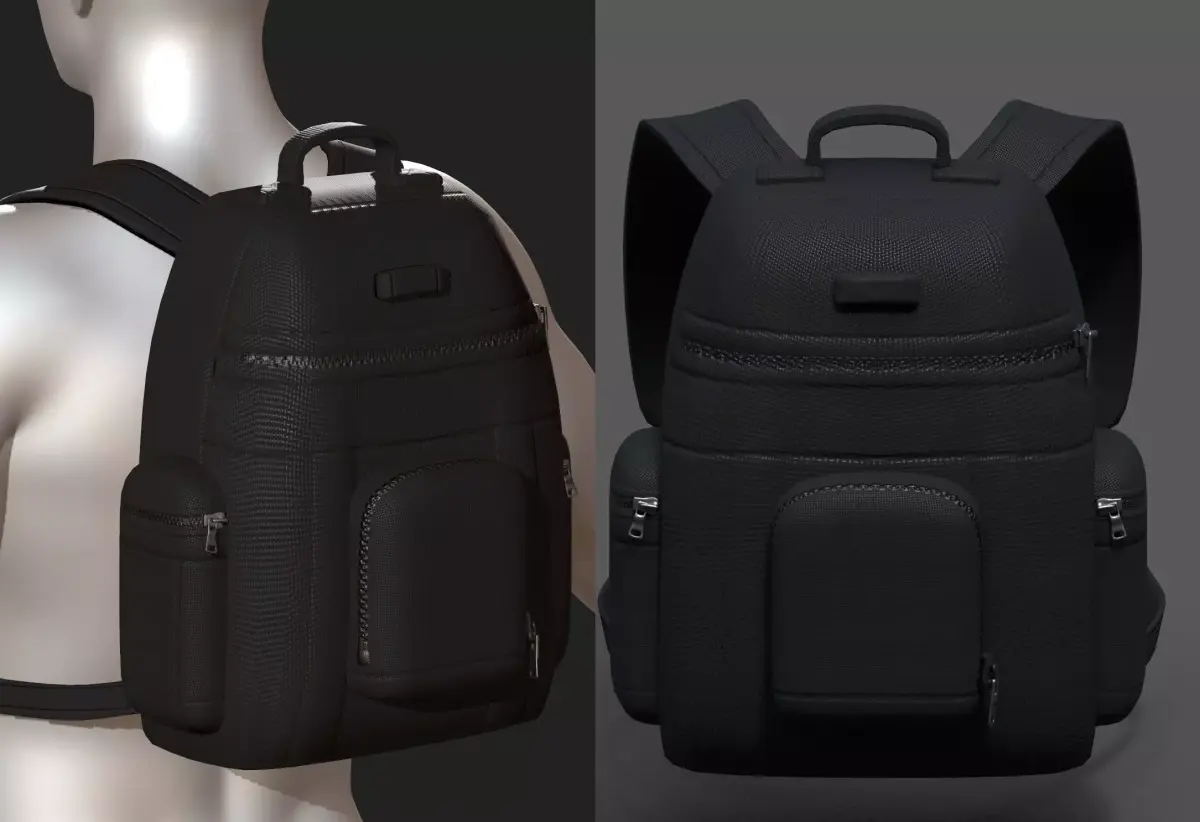 Backpack Camping Generic military combat  Low-poly 3D model purchase