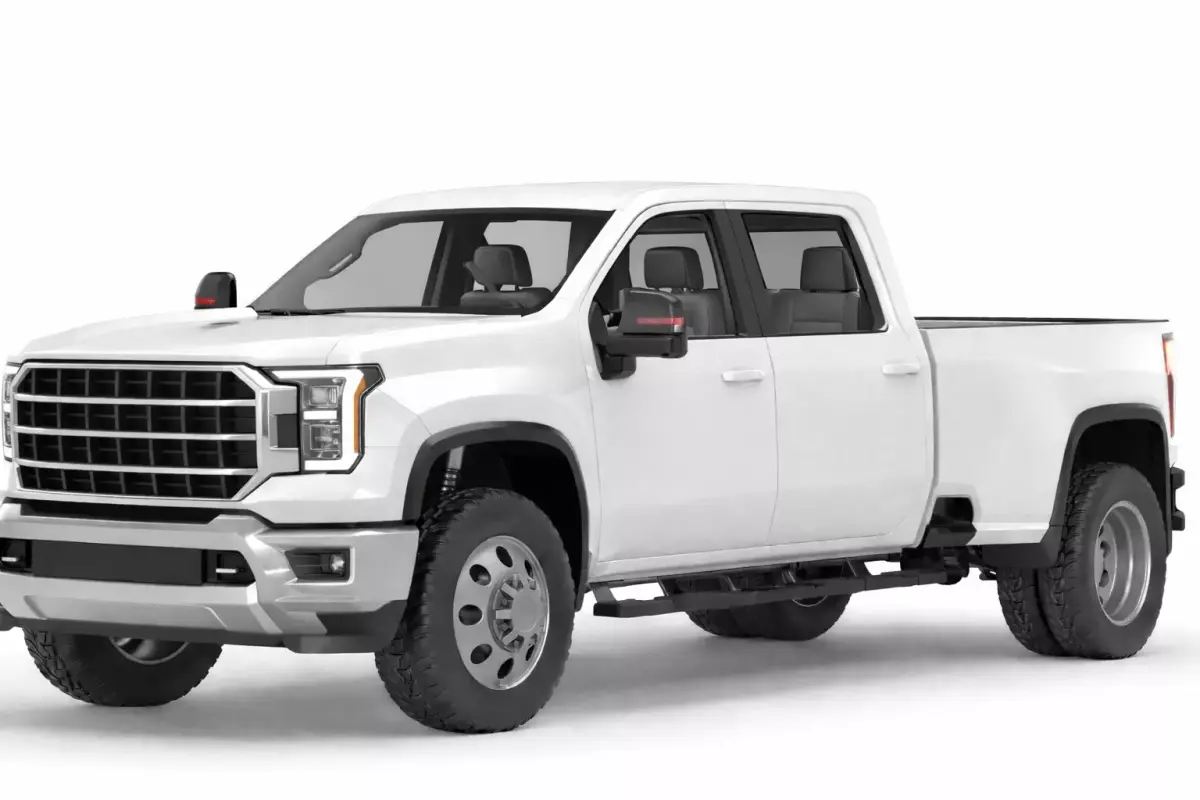 Generic Pickup Truck Versatile Vehicle Design 01 3D model