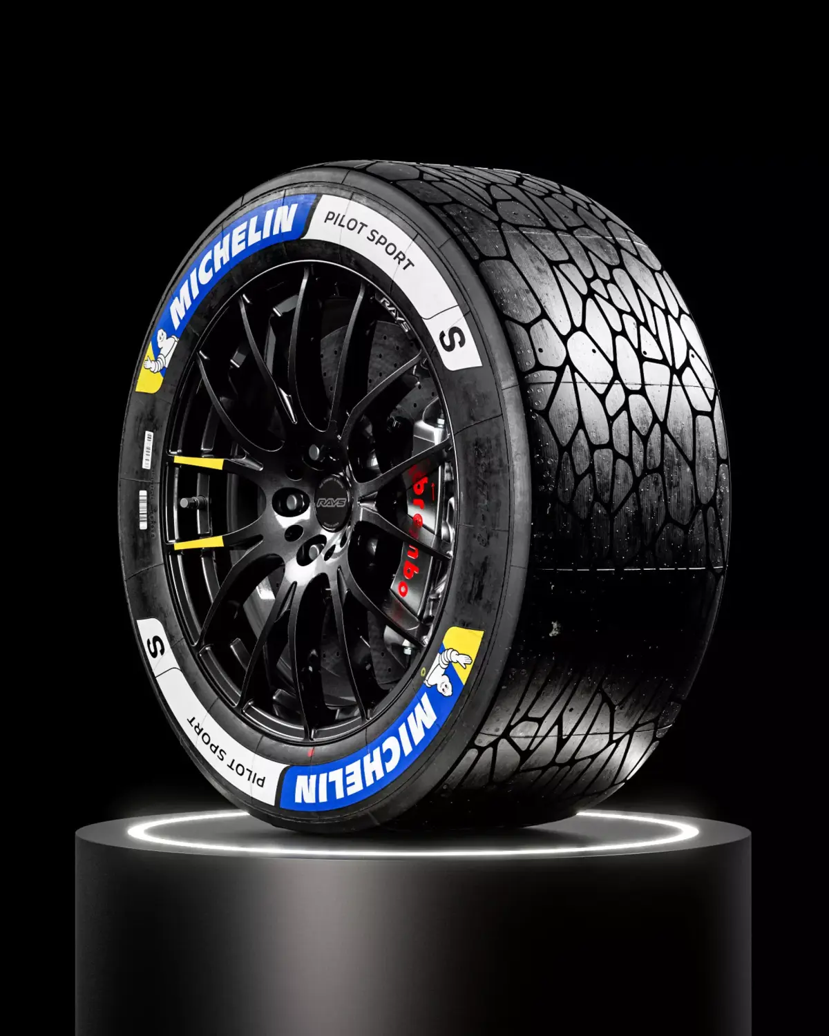 MICHELIN Pilot Sport Hypercar GTP 29 71 18 S 3D model