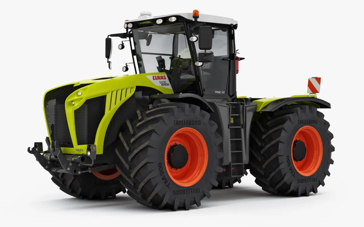 Claas Xerion 5000 Farm Tractor 3D model