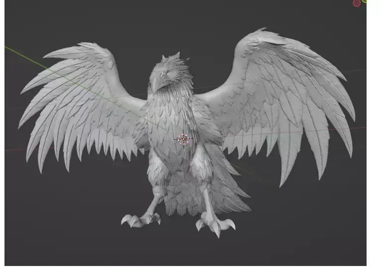 ave aguila bird halcon Free 3D print model