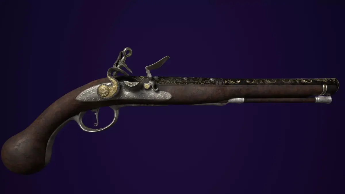 VINTAGE GUN 3D model