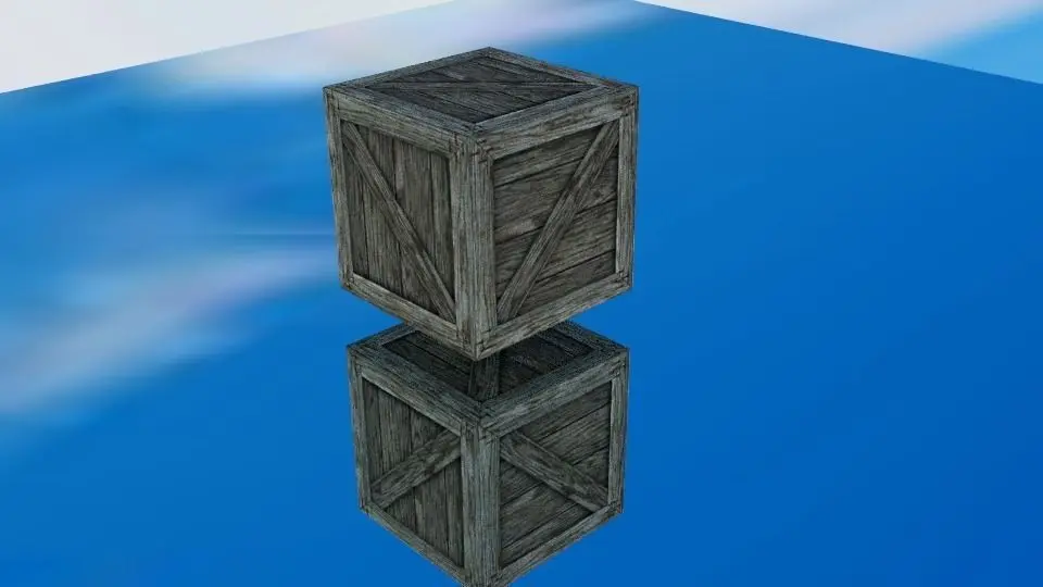 Photorealistic Box Free low-poly 3D model