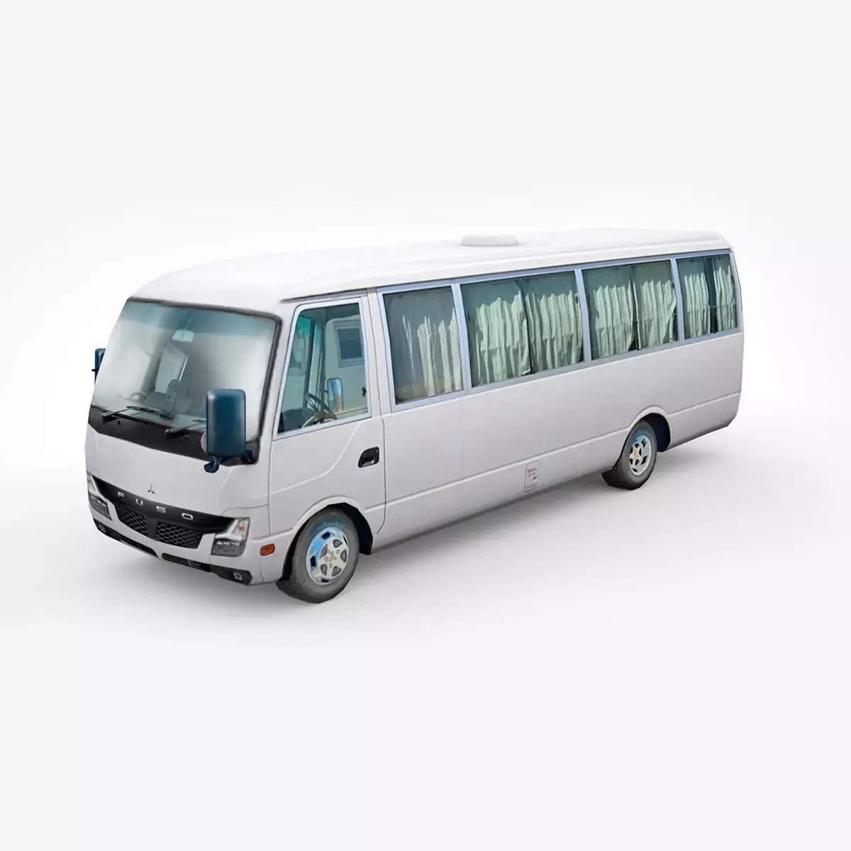 Mitsubishi Fuso Rosa 2020 Low-poly 3D model