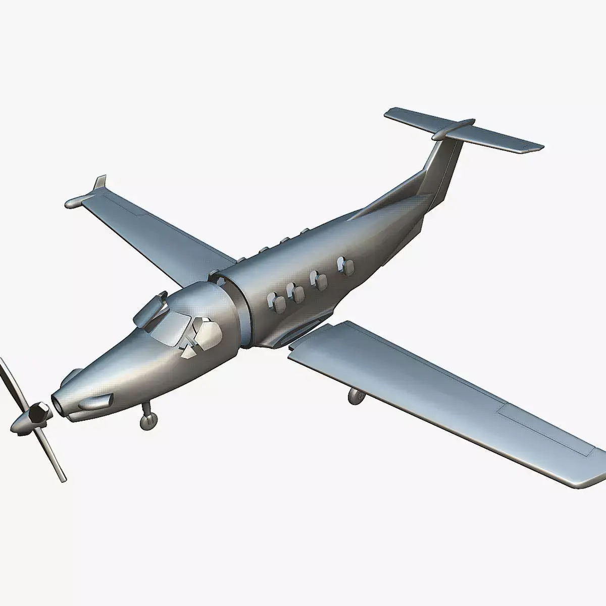 Pilatus PC-12 - 3D Printable Model 3D print model