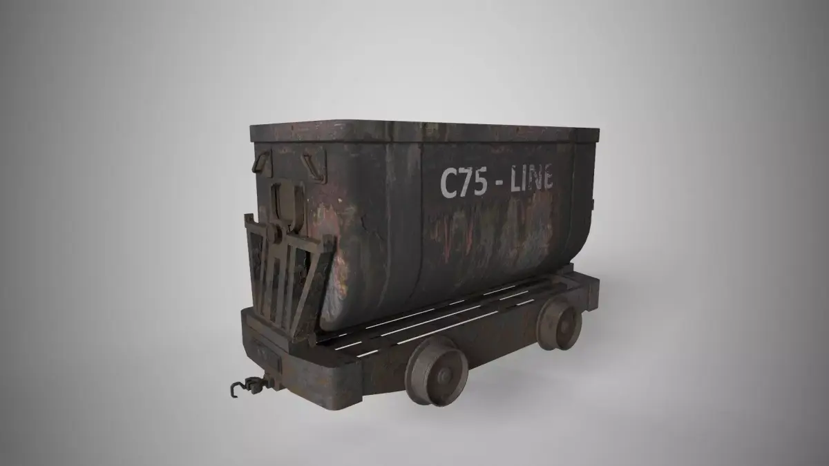 Mine Lore Low-poly 3D model