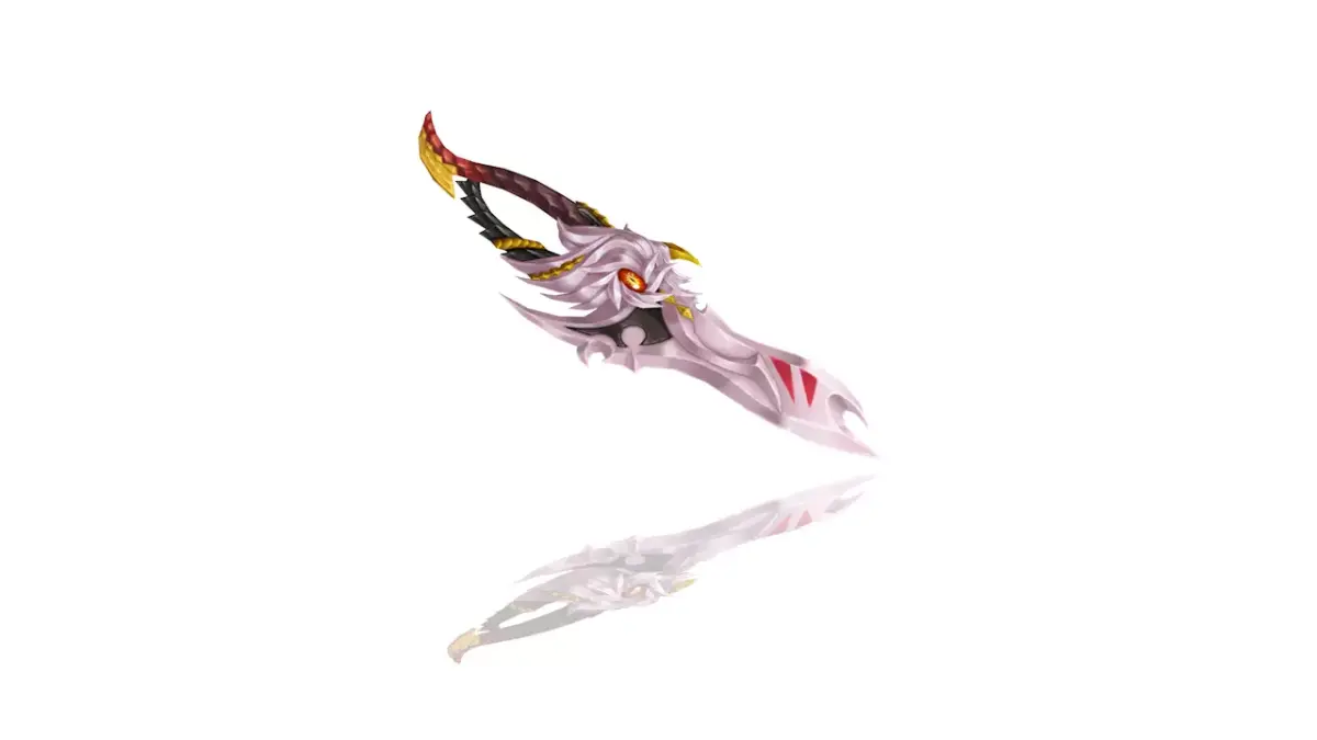 Corrupted Holy Dagger Low-poly 3D model