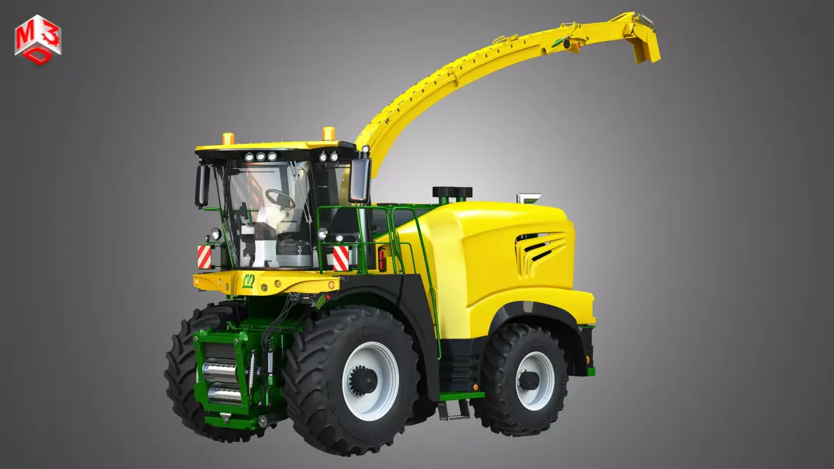 Krone Forage Harvester-without front device 3D model