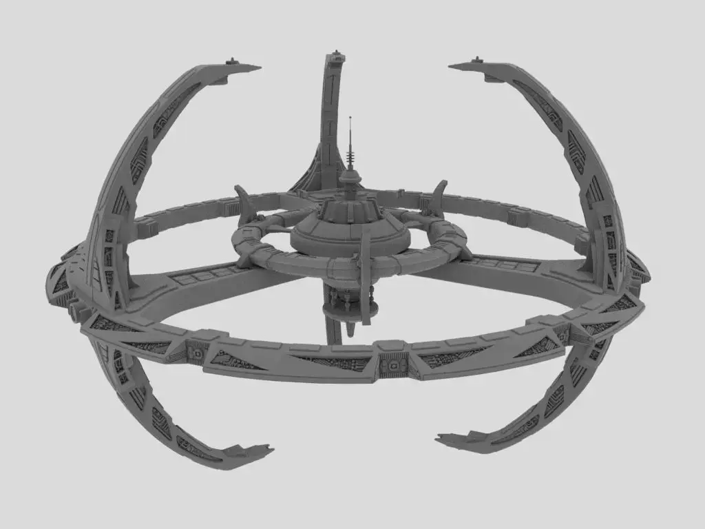 SCI-Fi DeepSpace StarTrek 3D model