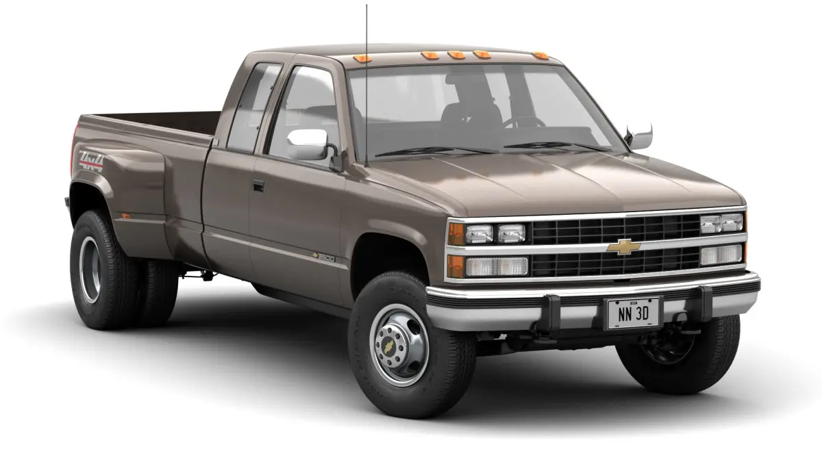 CHEVROLET SILVERADO 3500 EXTENDED CAB 1988 3D model