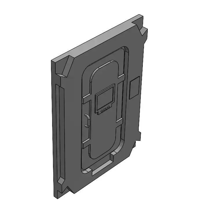 Custom SCI FI AIRLOCK DOOR 3D print model