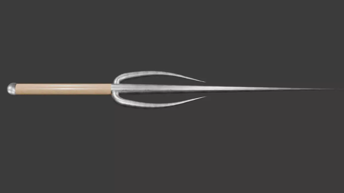 Sai Stilet 3D Model Low-poly 3D model