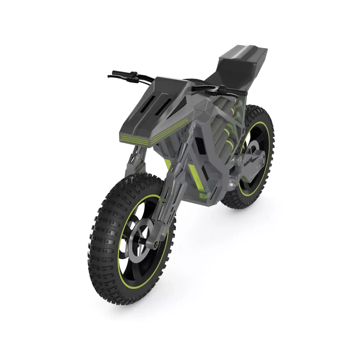 Trials Motorcycle 3D model 2