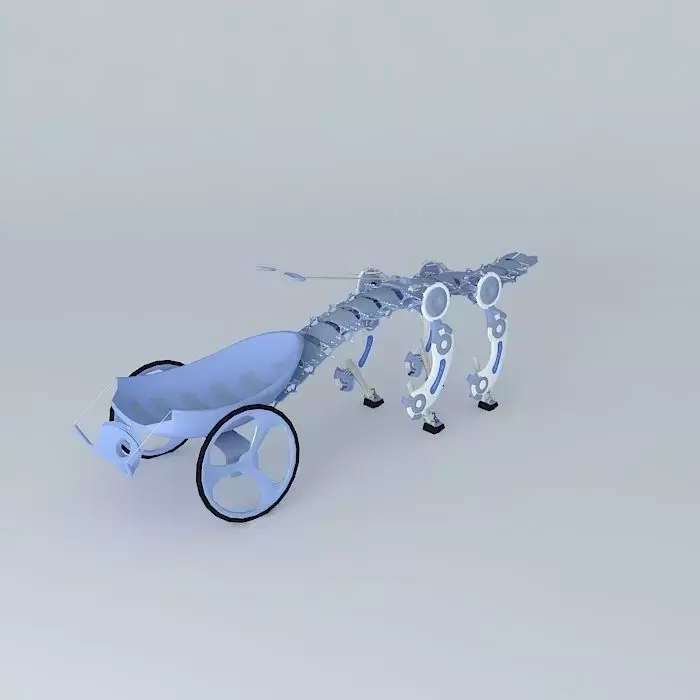 Cybernetic Chariot Free 3D model