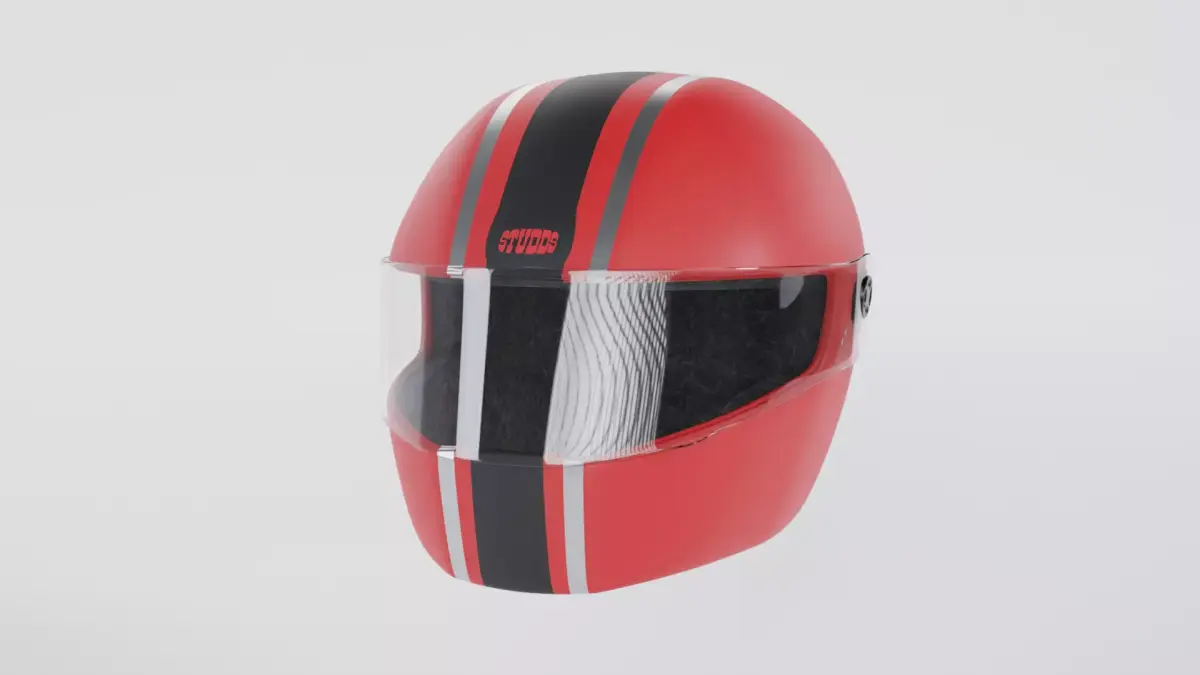 Motor Helmet 3D model